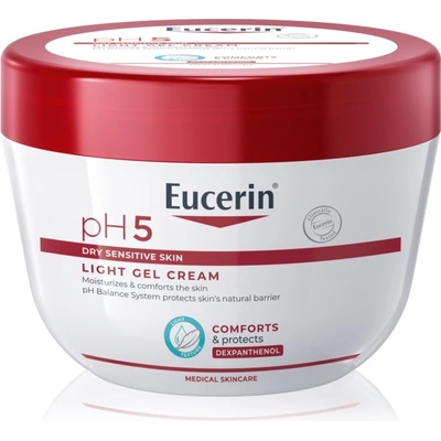 Eucerin pH5 лек гел-крем за чувствителна кожа 350ml