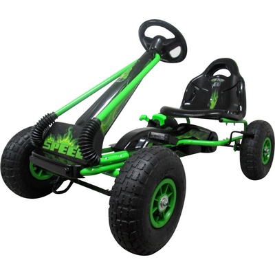 R-Sport šlapací motokára G-Zelená