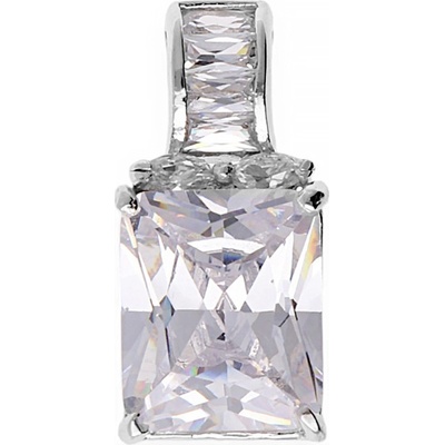 MPM Dámský stříbrný přívěsek se zirkony Quebecum SPD.8255