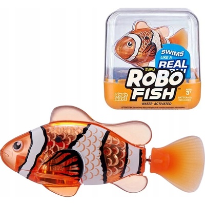 ZURU Robo Fish Rybka plovoucí rybka Oranžová – Zboží Dáma