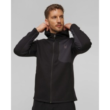 černá Zipem Zapínatelná mikina S Kapucou Spyder Bandit Hooded