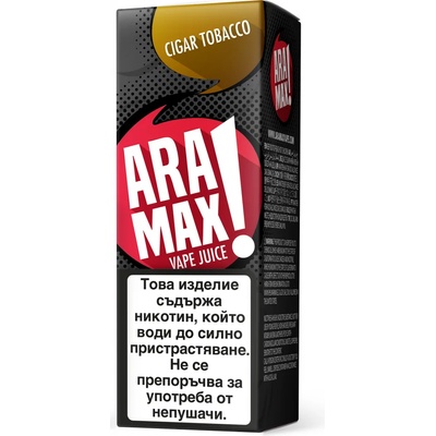 никотинова течност Aramax - Cigar tobacco 18мг