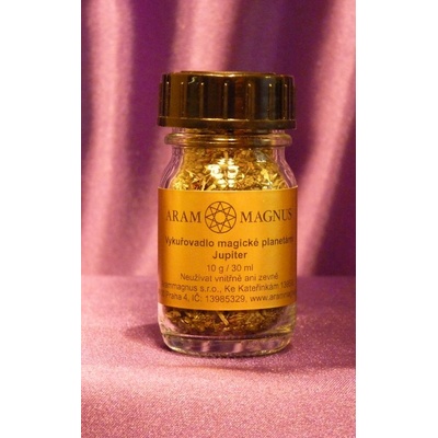 Arammagnus Vykuřovadlo magické planetární Jupiter sklo 10 g 30 ml