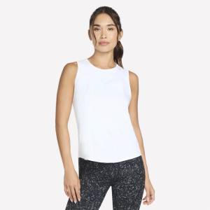 Skechers Дамски потник Skechers Skechers Stride Performance Tank Gym Vest Womens - White
