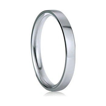 7AE AN1048 Pánský snubní ocelový prsten