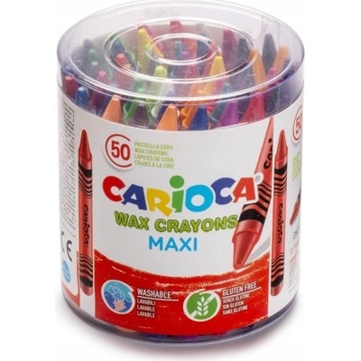 Carioca sviečkové pastelky 50 ks