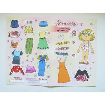 Mičánek MP vystřihovánky Janinka