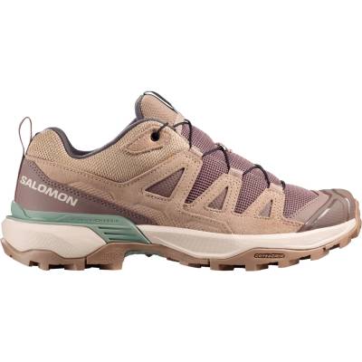 Salomon Дамски мултиспорт обувки Salomon Women's X Ultra 360 Leather Multisport shoes - Iron / Desert Tan / Green Milieu - размер 42 2/3 (EU) (122-1249-0221)