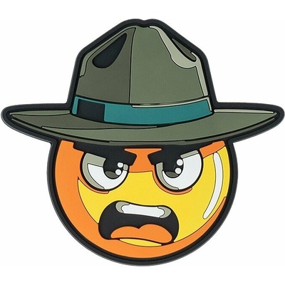 101INC nášivka 3D plastová DRILL SERGEANT velcro