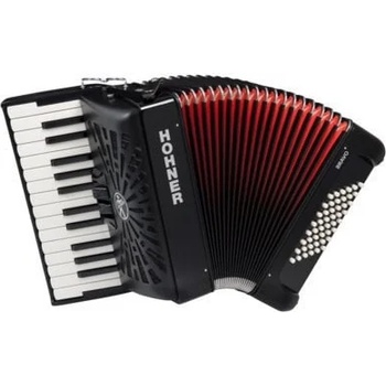 Hohner Bravo II 48 Пиано акордеон Black (A16522)