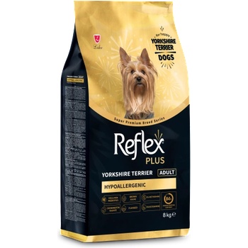 Reflex Plus Breed Series Yorkshire Terrier Adult 8kg - Специална супер премиум храна за израснали Йоркширски териери 8кг