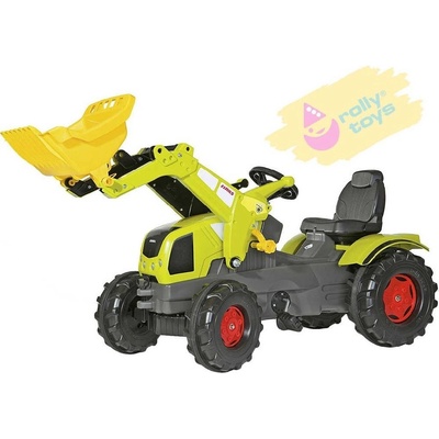 Rolly Toys Claas Axos 340 s nakladačem – Zboží Mobilmania