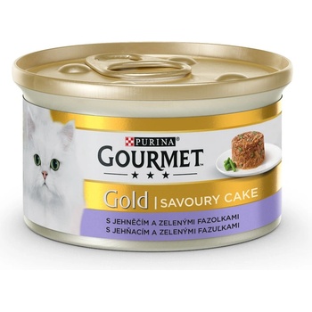 Gourmet Gold s jehněčím & zelenými fazolky 85 g