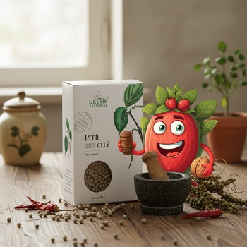 Grešík Pepř černý celý 40 g