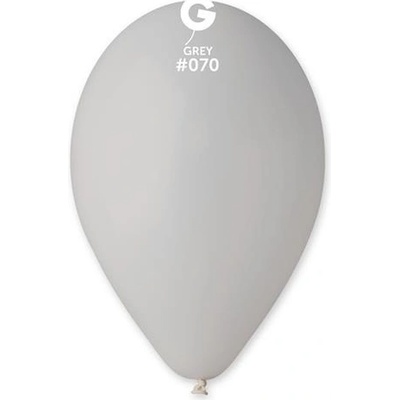 Balonky 26 cm šedé