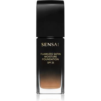 Sensai Flawless Satin Moisture Foundation течен фон дьо тен SPF 25 цвят 206 Brown Beige 30ml