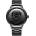 Biden Мъжки часовник Biden Skull, Неръждаема стомана, Черен (BIDEN-0063-STEEL-BLACK)