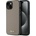 DKNY Grained Metal Logo MagSafe Калъф за iPhone 15 - бежов (3666339264178)