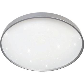 Image 1 of INTO LED ПЛАФОН С ДИСТ. У-НИЕ 15491SL LIDIA ЗВЕЗДЕН DIMM 65W 3xСCT Ø480мм СРЕБРО (IT 15491 SL)