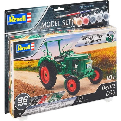 Revell EasyClick Modelset traktor 67821 Deutz D30 18-67821 1:24