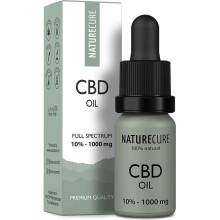 Nature Cure CBD olej s úplným spektrom 10 % 1000 mg 10 ml