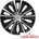 Versaco Тасове за джанти 15'' Versaco Rapid NC Silver / Black (56055)
