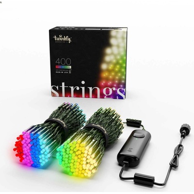 TWINKLY Smart LED vánoční řetěz Strings TWS400SPP-BEU 20m WiFi