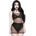 KILLSTAR дамска рокля KILLSTAR - Feral AF Fishnet - LEO - KSRA002940