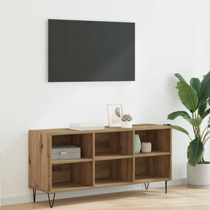 vidaXL ТВ шкаф 103, 5 x 30 x 50 см Дъб Инженерна дървесина (881924)