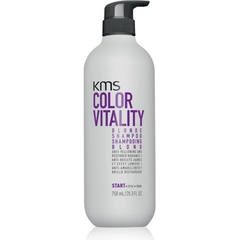 KMS Color Vitality Blonde Shampoo hydratačný šampón pre blond vlasy 750 ml