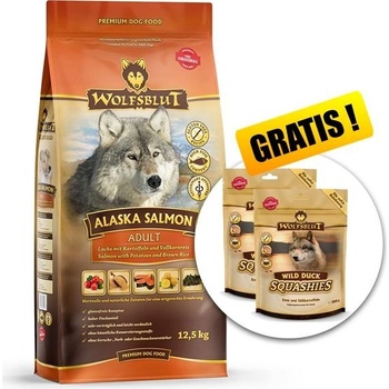 Wolfsblut Alaska Salmon Adult losos s bramborem 15 kg