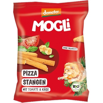 MOGLi BIO Pizza tyčinky s rajčaty a sýrem 75 g