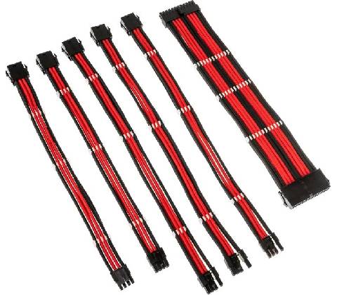Kolink Core Adept Black/Red COREADEPT-EK-BRD