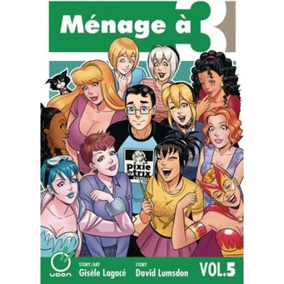 Udon Entertainment Corp Menage a 3 Volume 5 | Gisele Lagace, David Lumsdon