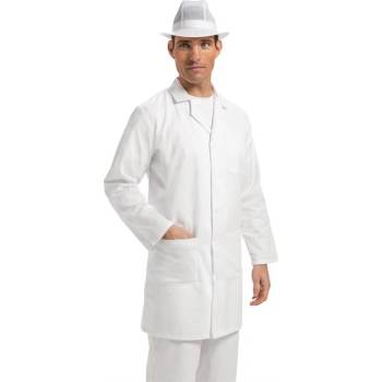 Whites Chefs Clothing Zvýhodnený multipack 10x Whites čiapka so šiltom a sieťkou biela