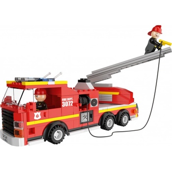 Playtive Clippys Stavebnica M - Hasičské auto s rebríkom