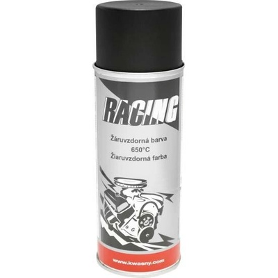 Auto-K Racing žáruvzdorná barva 650°C, černá, 400ml