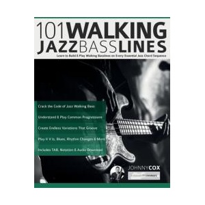 101 Walking Jazz Bass Lines | Johnny Cox, Tim Pettingale (ISBN: 9781789334494)