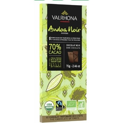 Valrhona Andoa Noire 70% 70 g