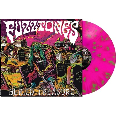 Fuzztones - Buried Treasure (Limited Edition) (Green, Pink, Splatter Coloured) (LP) (889466671814)