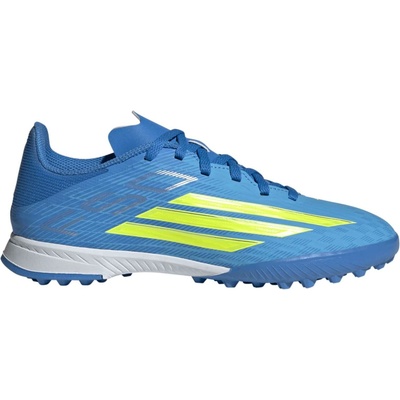 adidas F50 LEAGUE TF J Svetlomodrá Žltá Biela