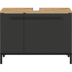 Germania Тъмно сив шкаф под умивалника в дъб 80x59 cm Yonkers - Germania (2670-549)