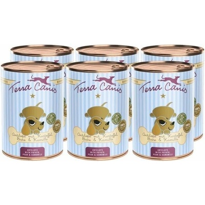 Terra Canis Puppy Antelope with potato pear & camomile 6 x 400 g