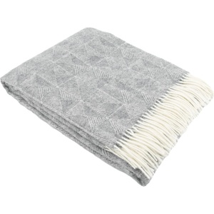 Native Natural Вълнено одеяло 140x200 cm - Native Natural (BLA-DIAMOND-GREY)