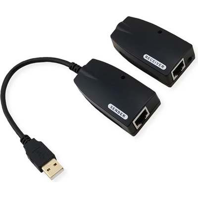 Valueline Удължител value, usb 2.0, черен, 50 м 12.99. 1123-5 (12.99.1123-5)