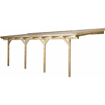 WEKA 671.3070.00.0 7 x 3 m, borovicové dřevo, přírodní