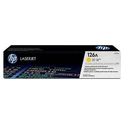 HP Консуматив за принтер HP 126A Yellow LaserJet Toner Cartridge (CE312A)