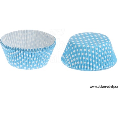 Wimex Cukrářský košíček Puntíky modrý 50x30 mm 40 ks – Zbozi.Blesk.cz