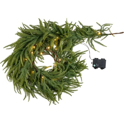 Livarno® Jedľová/Cédrová LED girlanda (cédrová girlanda) (100411898)