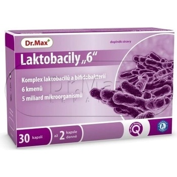 Dr.Max Laktobacily 6 30 tablet
